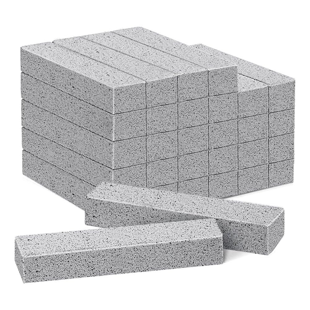 CTRLZS 30 Pack Pumice Stone for Toilet Bowl Cleaning, Toilet Pumice Stones for Cleaning Toilets, Bathtubs, Swimming Pools