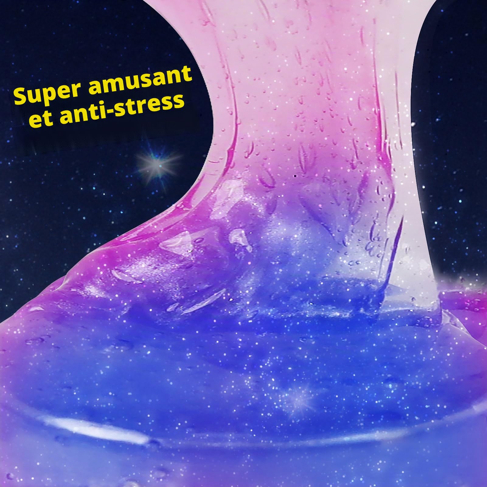 Lot de 36 Kits de Slime Galaxie pour Enfants, Extensible | et Non Collant, Jouet pour garçons et Filles de 5 à 12 Ans