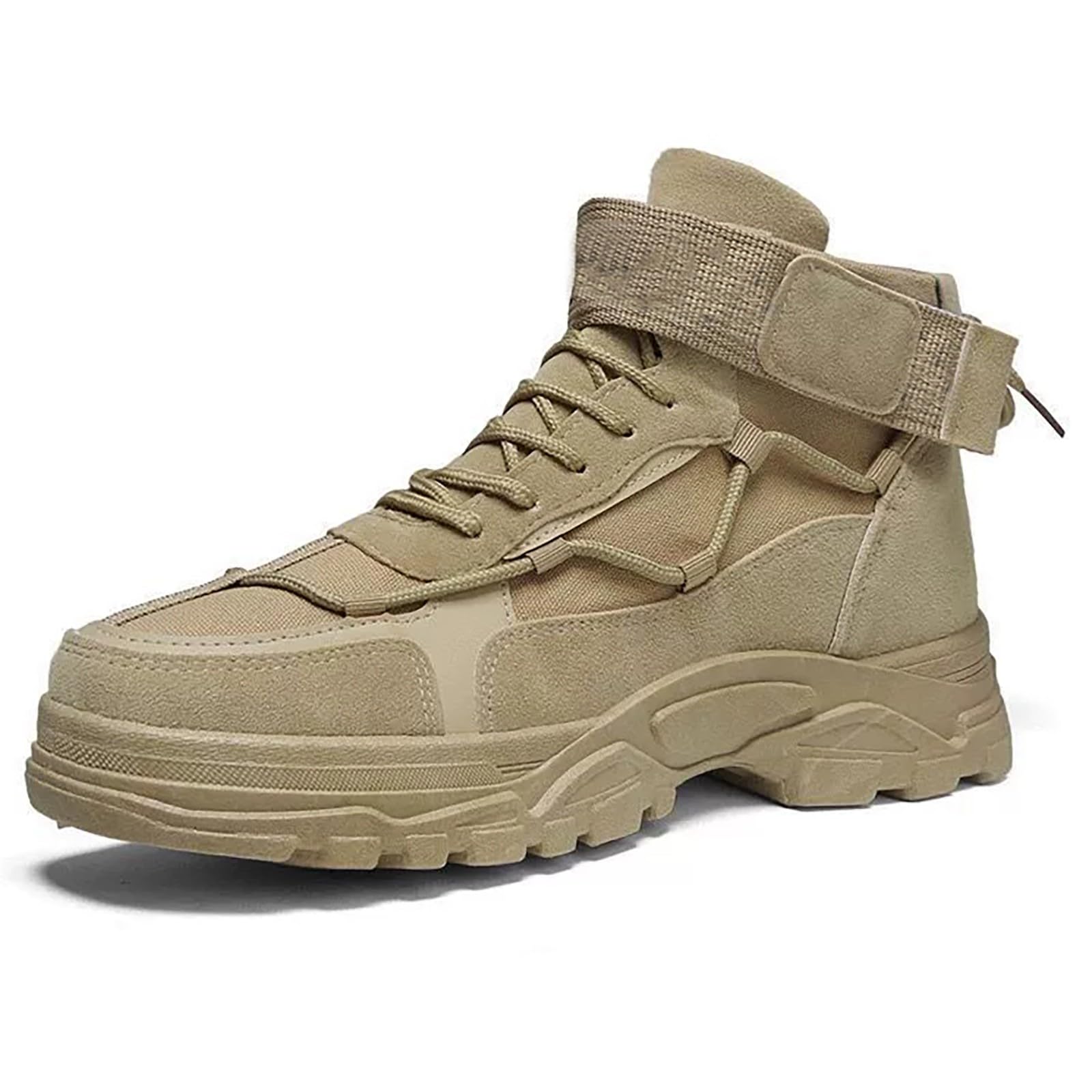 Botas cortas para hombre al aire libre zapatos de senderismo antideslizantes zapatos de trekking impermeables zapatos de montaña zapatos de ocio deporte botines transpirables zapatillas altas