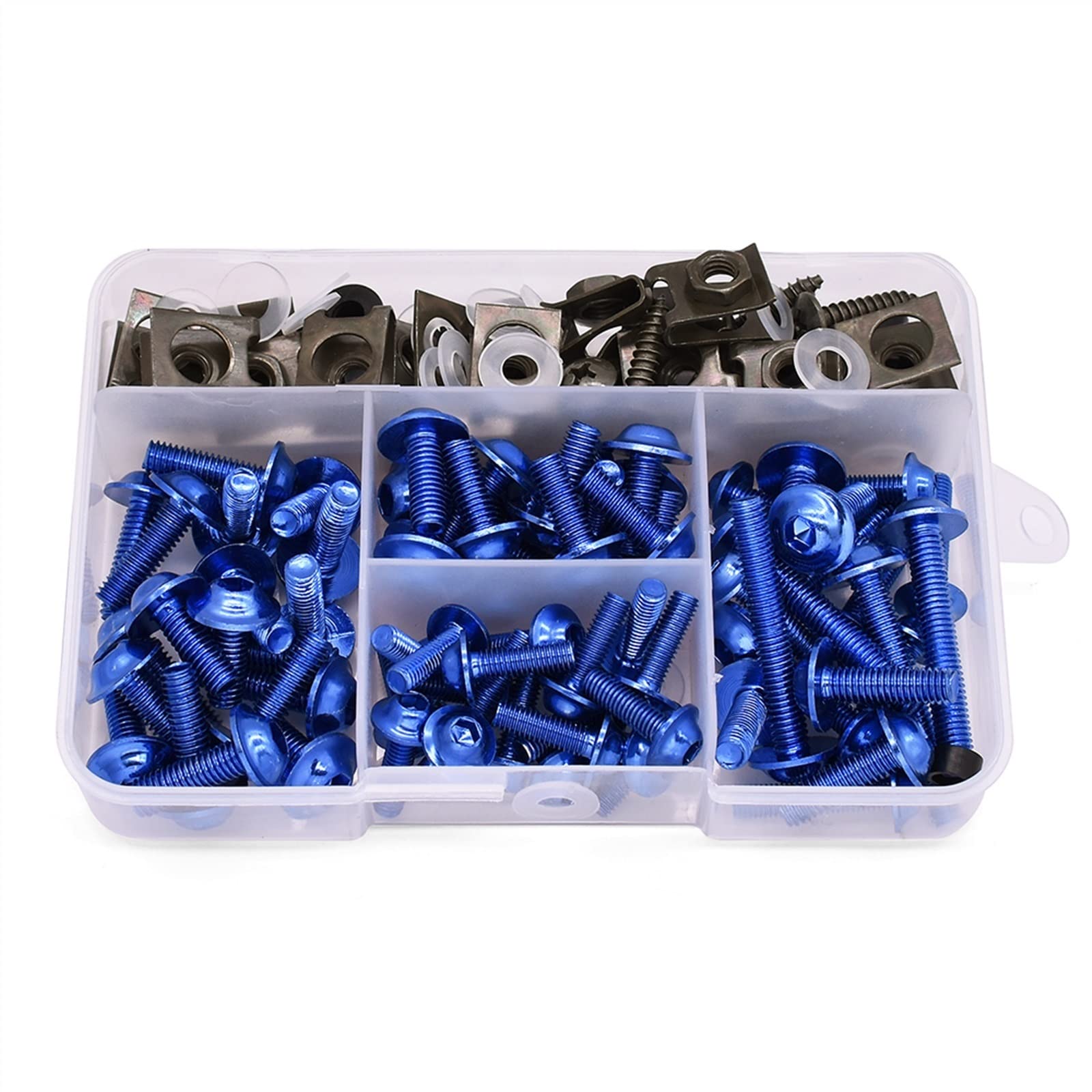 175PCS Body Screws For Kawasaki Z650 Z900 Z800 Z250 Z300 For Ninja 250 300 R Universal Motorcycle Fairing Bolts Kit Fixing Clips Screw Nuts