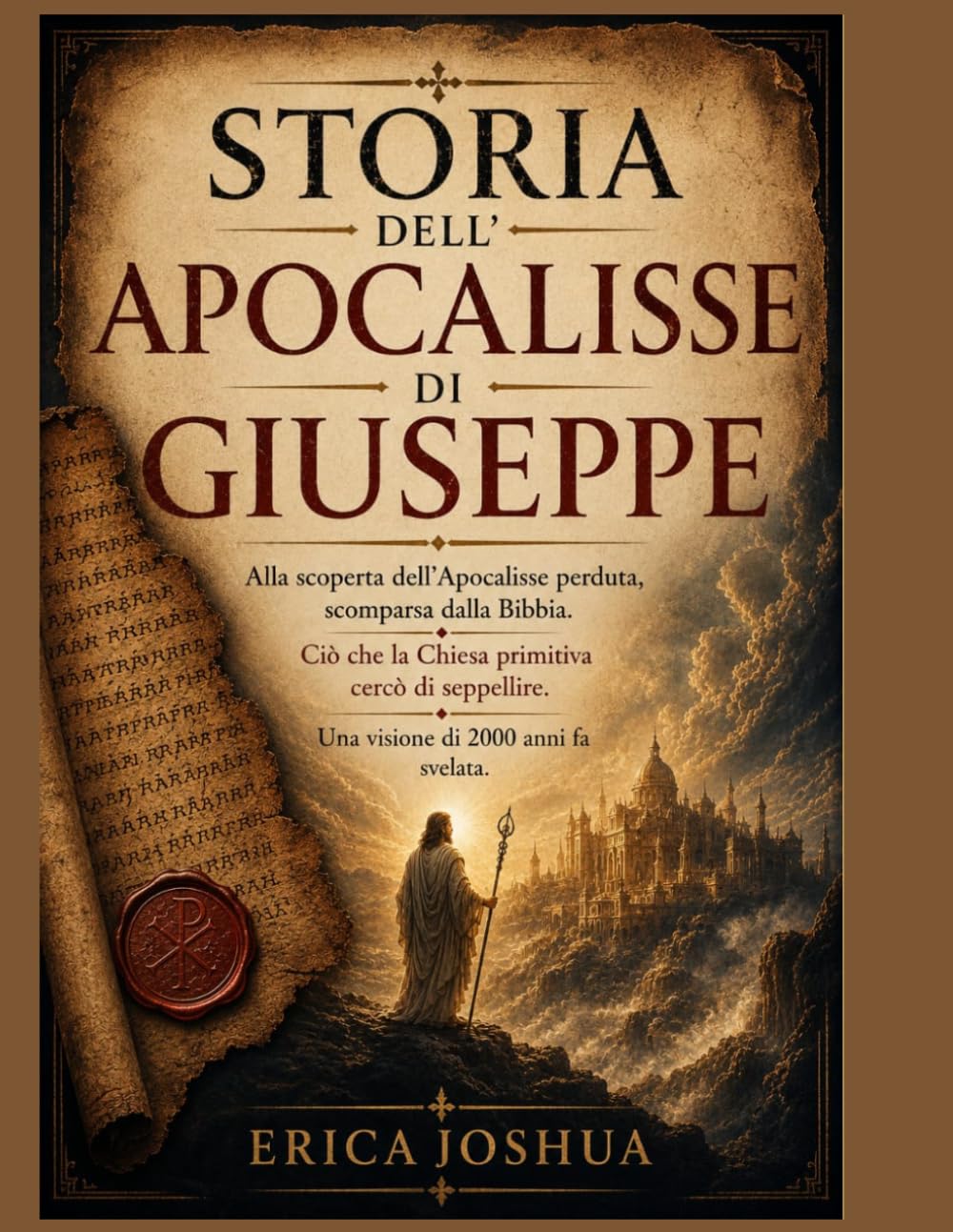 STORIA DELL'APOCALISSE DI GIUSEPPE:: Alla scoperta dell'Apocalisse perduta, scomparsa dalla Bibbia. Ciò che la Chiesa primitiva cercò di seppellire. Una visione di 2000 anni fa svelata.