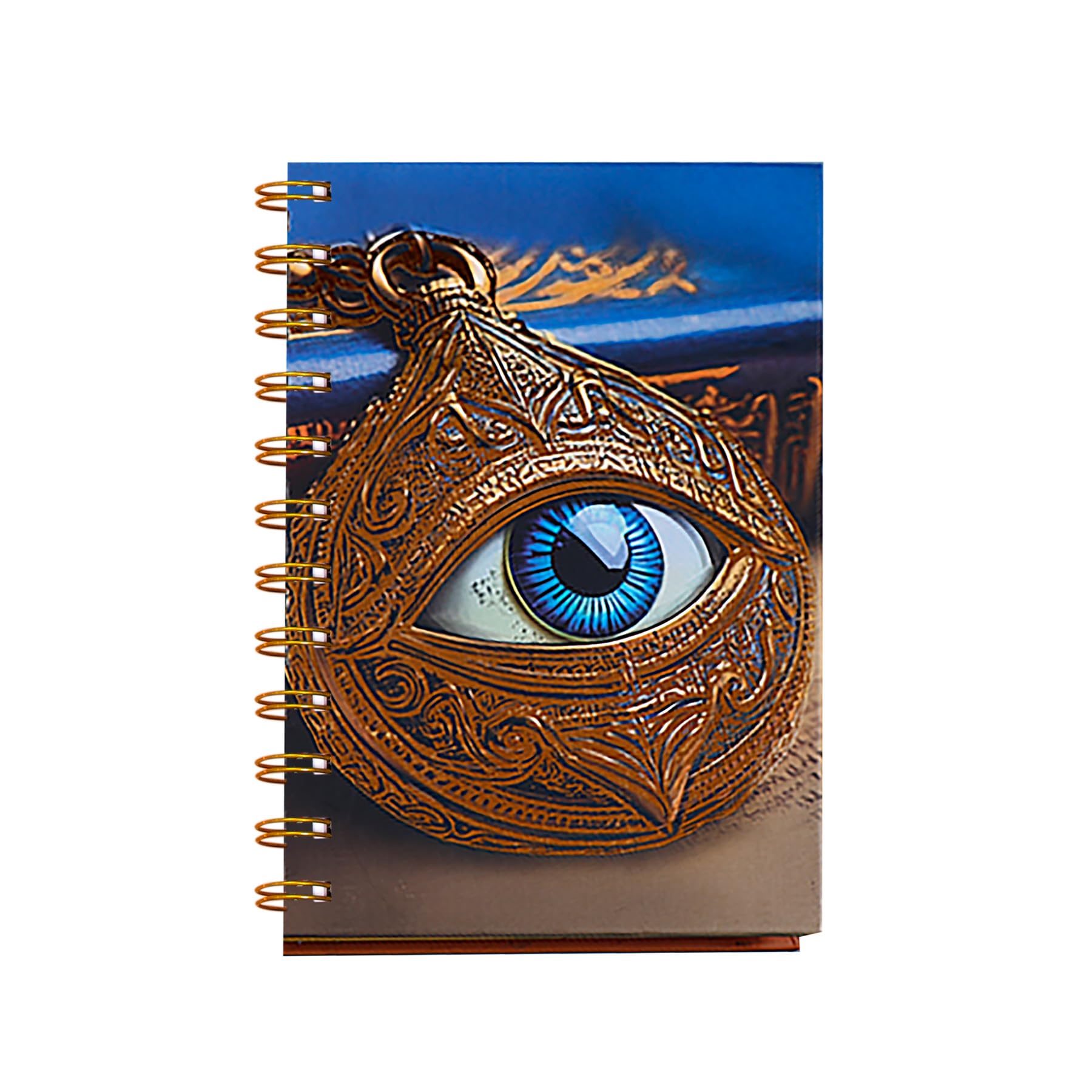 A R C H I E S Guardian Protector Evil Eye Spiral Journal
