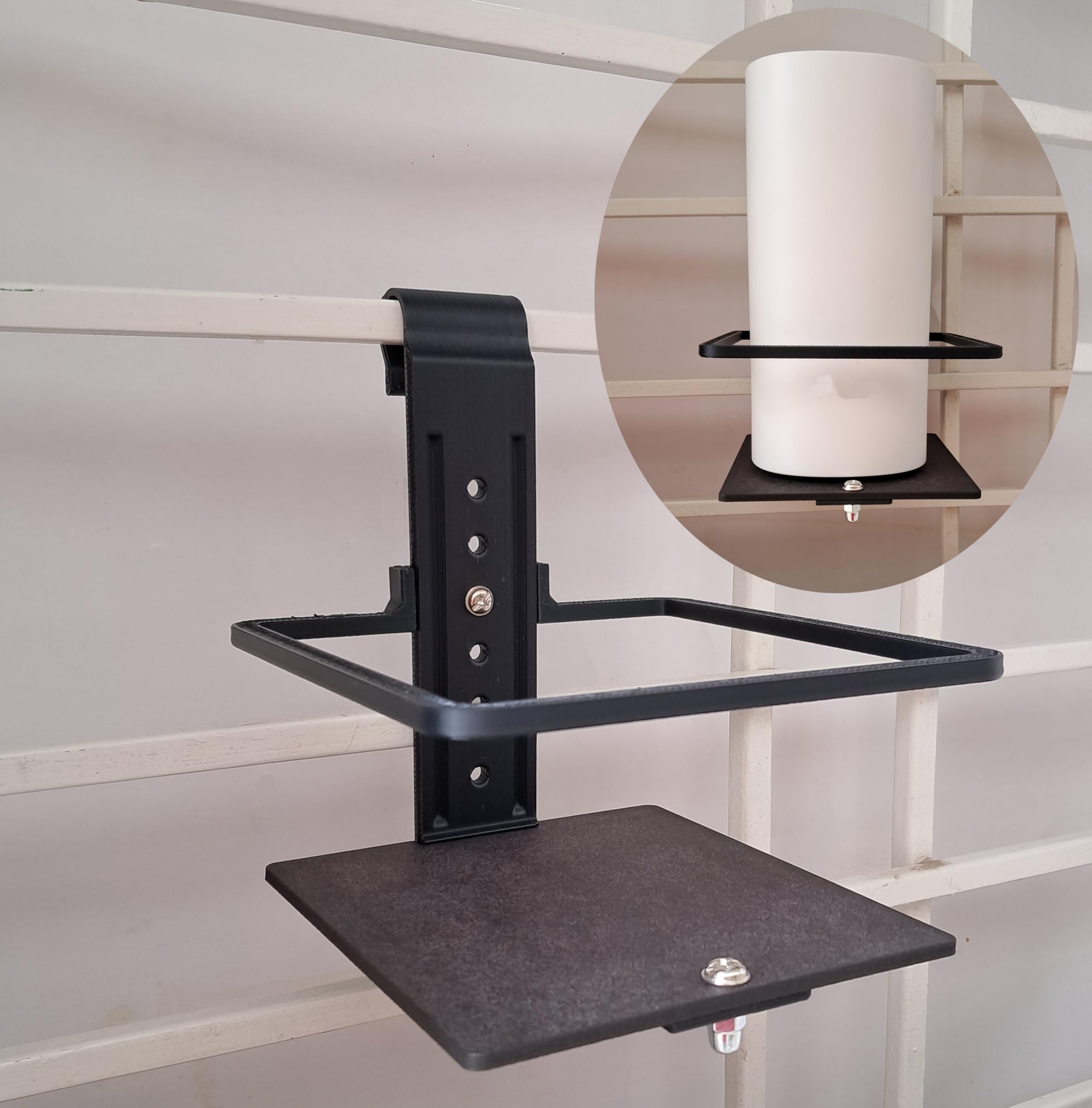 makerV Window Mount Stand for Mesh Routers, Compatible with TP Link Deco M4/E4/X10/X20/X50/X55/X60/X68/XE75/S7 Series, DLink M15, 1 kg Capacity-image-45