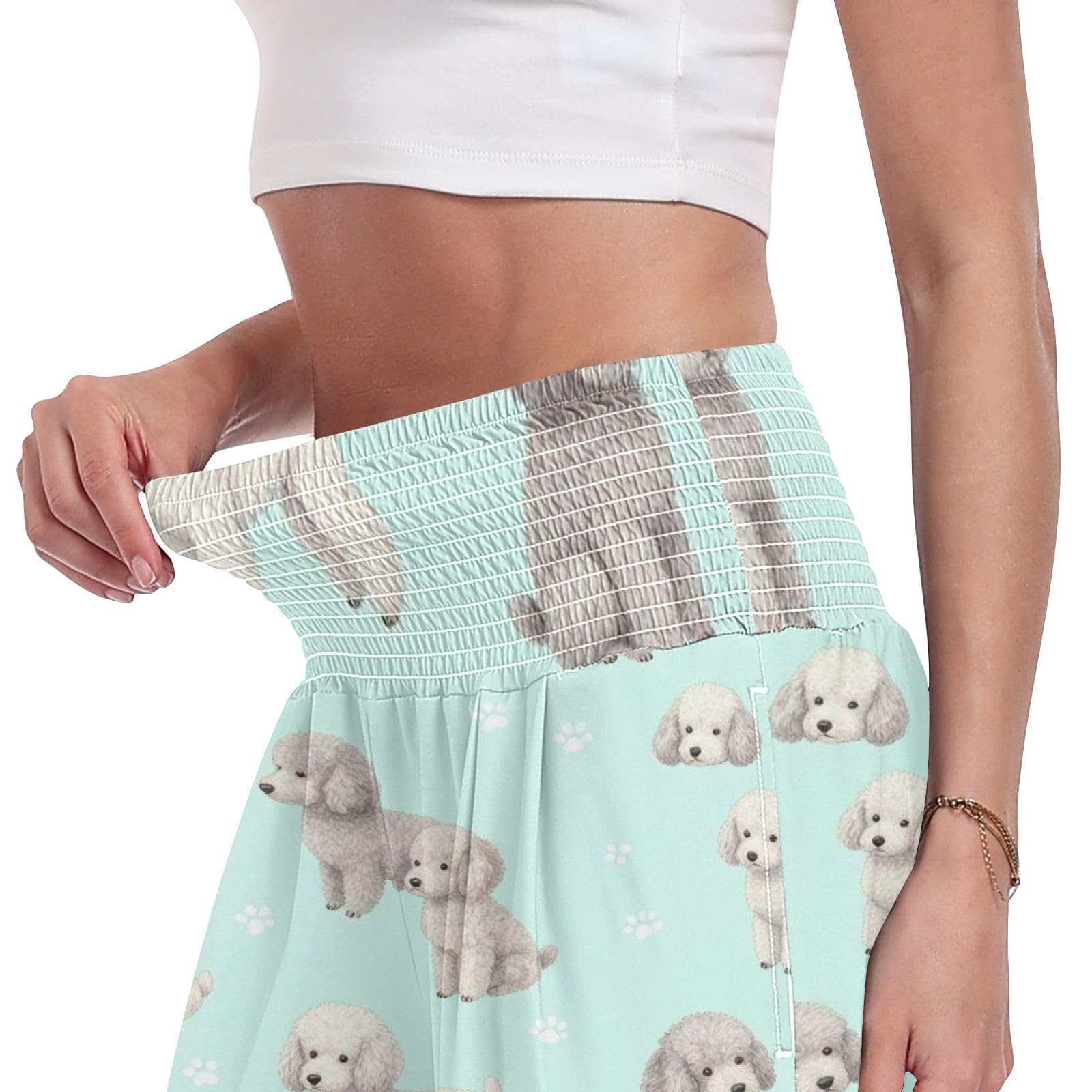 Terrier Mist - Pantalones largos casuales para mujer, resistentes a las arrugas, pantalones casuales de viaje