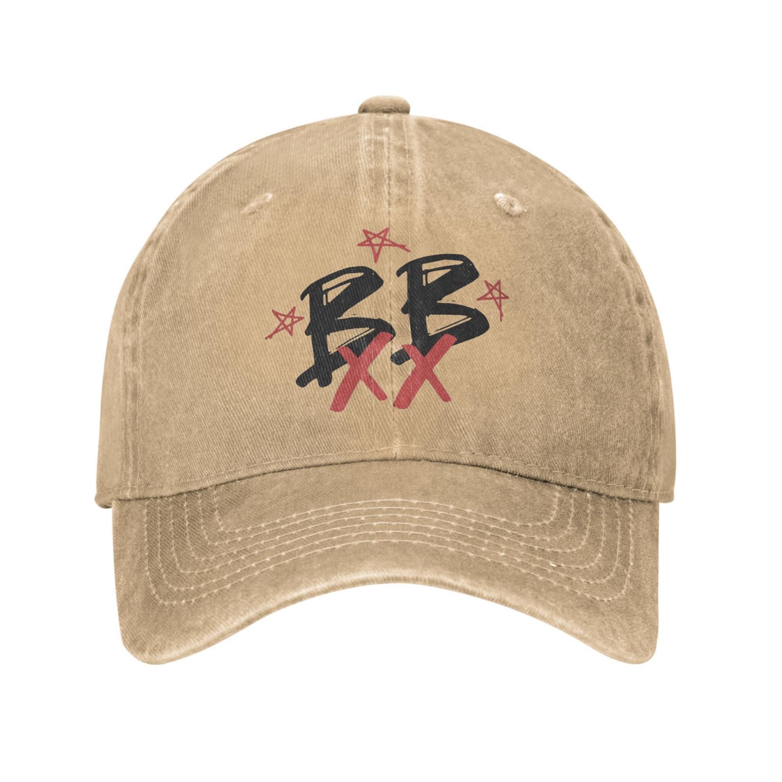 TBSANIN CR7 Baseball Cap - Vintage Denim Snapback Mütze Mit Verstellbarem Riemen