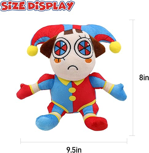 Miniatura 8 de The Amazing Digital Circus Plush, juguete de peluche de burbujas de 4.7 pulgadas, linda muñeca de peluche para niños y adultos, elección de