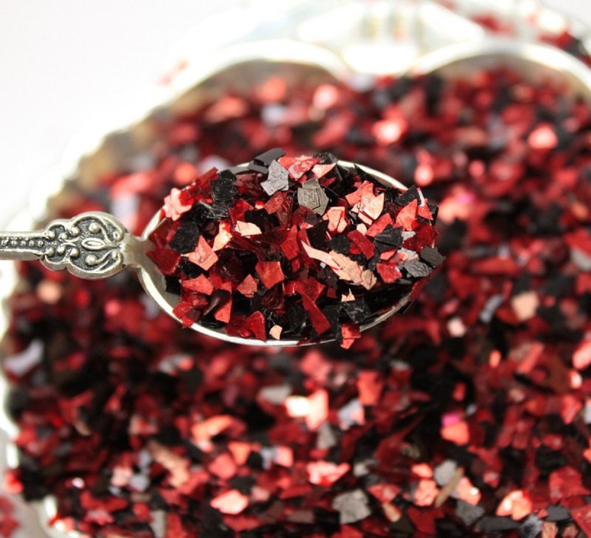 Meyer Imports Red - Dark Fusion Glitter - One Pound - DF40 - Red