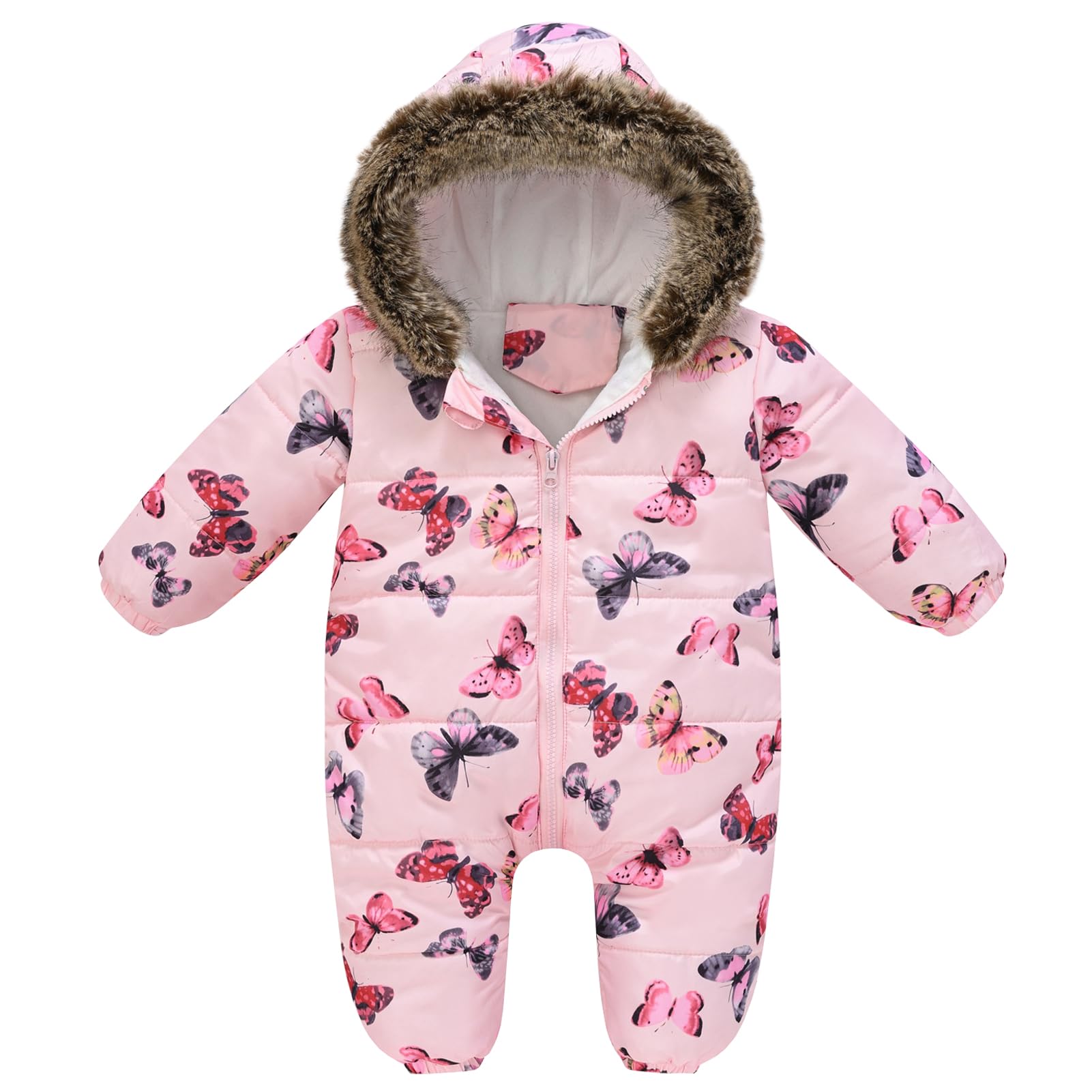 Mono de nieve para bebé, traje de nieve con capucha para niños, a prueba de viento, impermeable, traje de esquí cálido