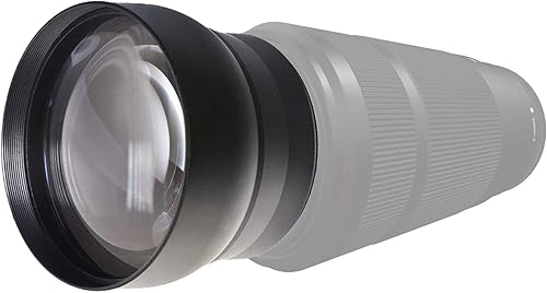 Miniatura 1 de Lente de teleobjetivo de alta definición 2.2X compatible con Sony E 2.165-8.268 in f4.5-6.3 OSS (esta lente se monta en la parte superior de Sony E