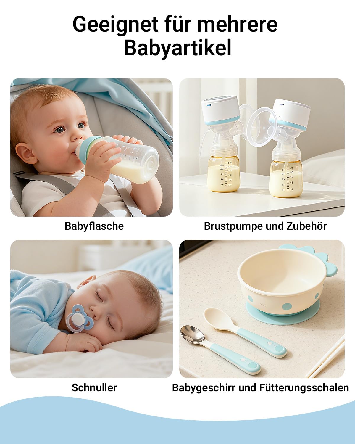 Bear Offizielle Flaschenreinigungs-Tabletten, 180 Stück – Reinigungstabletten für Bear und alle gängigen Flaschenreiniger, leistungsstark gegen Milchreste