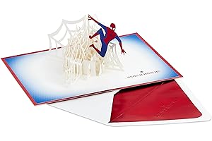 Hallmark: Celebrating Spiderman, With A 3D Signature Paper Pop Up Twist