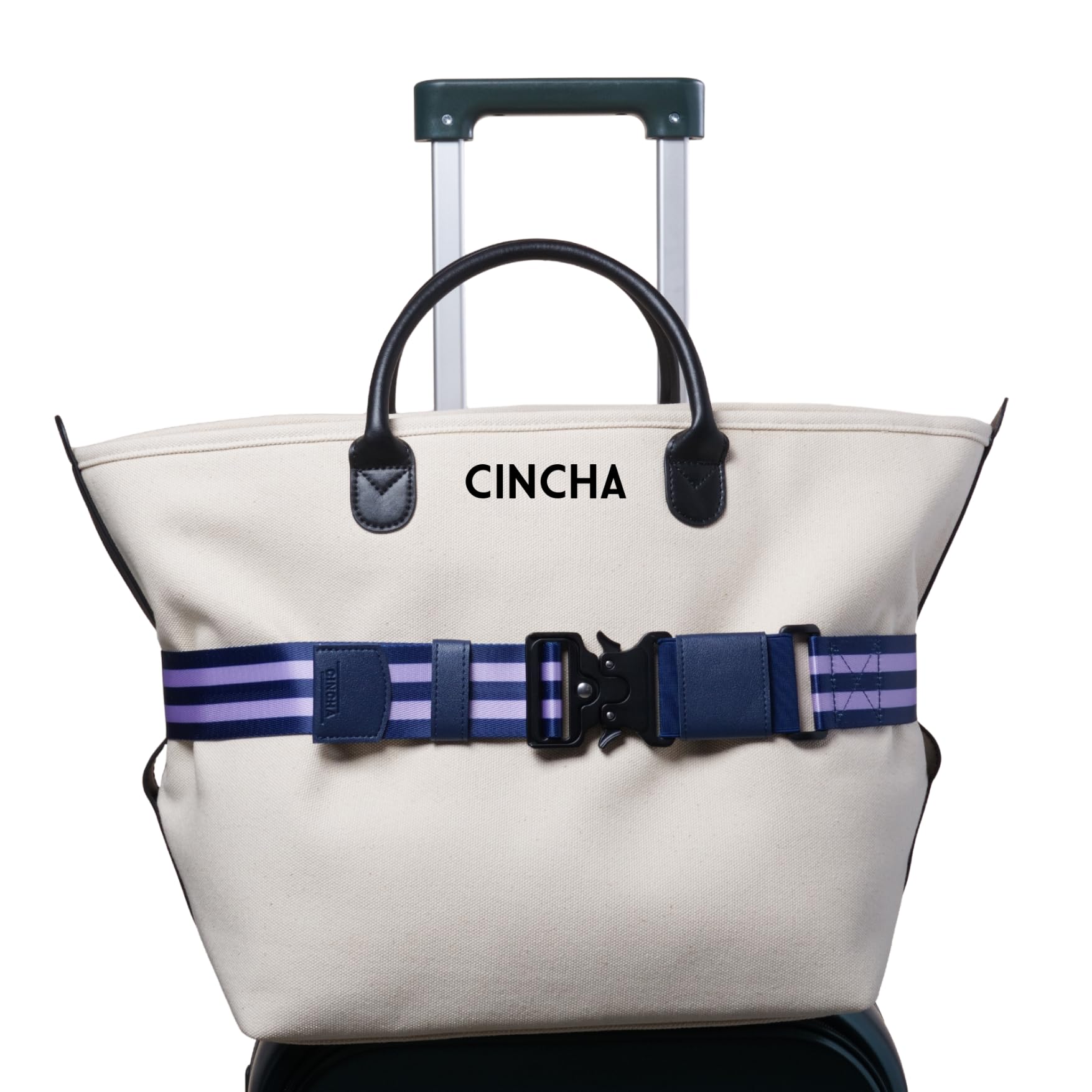 The Original Cincha Travel Belt for Luggage - Add a Bag Luggage Strap for Carry On Bag - Airport Travel Accessories for Women & Men - As Seen on Shark Tank