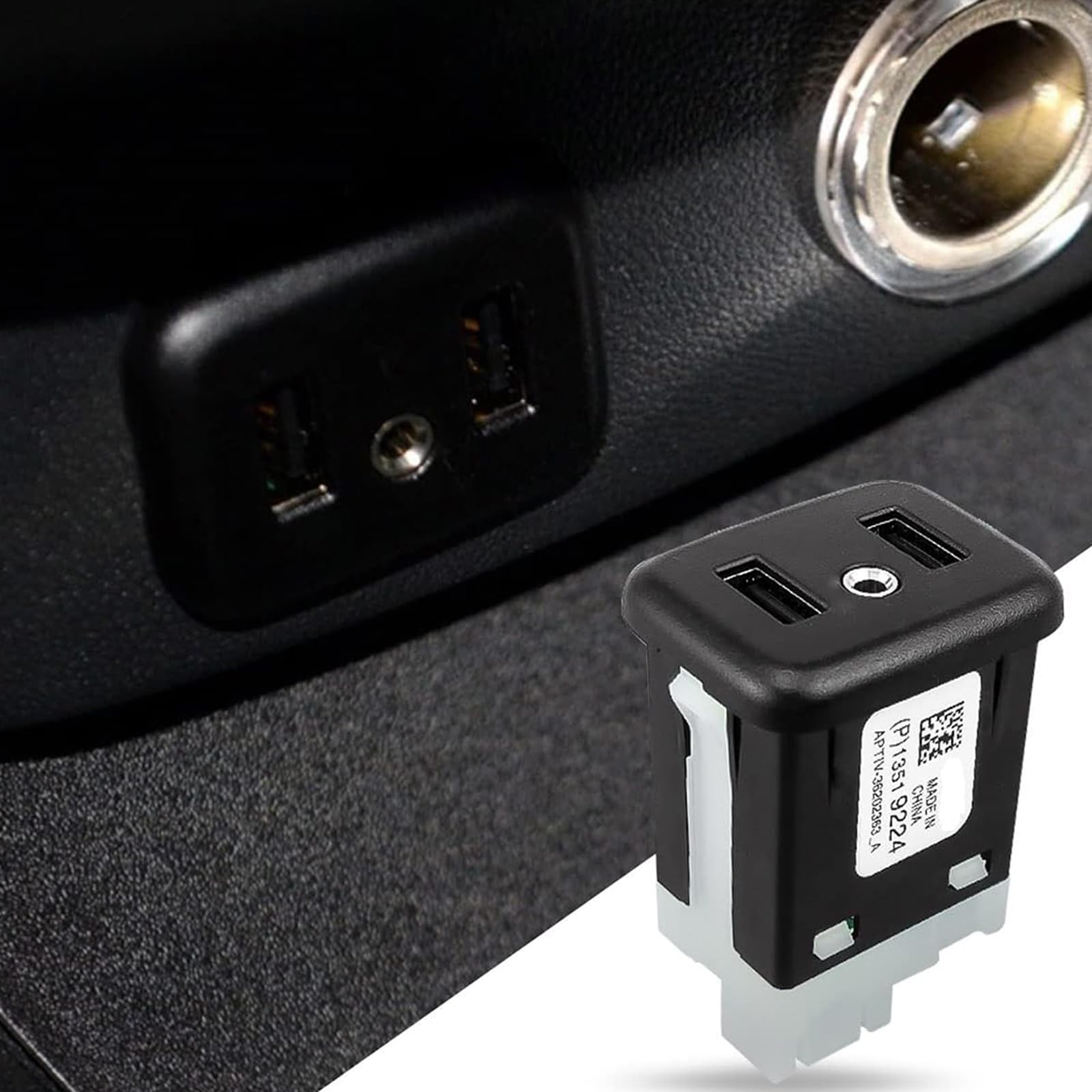 Interface de lecteur de voiture de rechange USB 13509942 13510854 23496501 Accessoire de pièce automobile 13519224