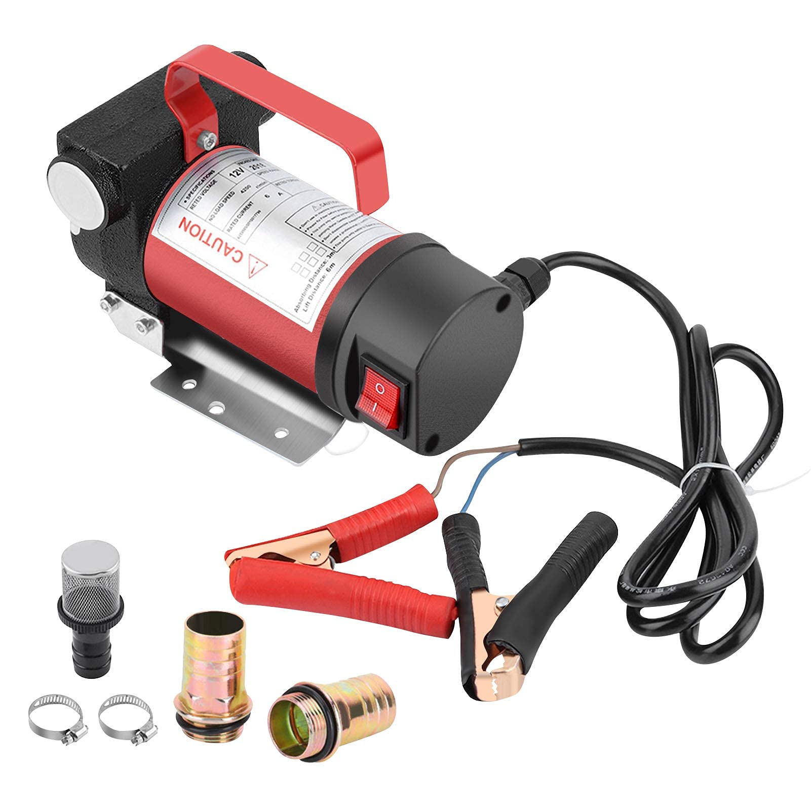 Cocoarm Pompa do odsysania napędowego 12V 40 l/min 160W DC samozasysająca
