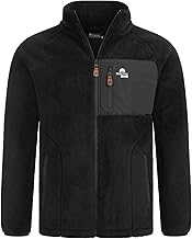 AS-415 Men's Fleece Jacket (S-3XL) - Lightweight, Fluffy, Breathable, High Collar, Transition Jacket, Warm Jacket Men
