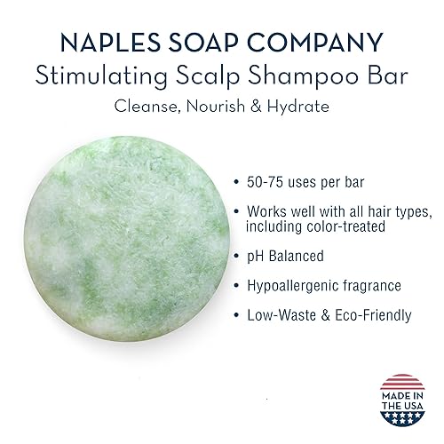 Miniatura 3 de Naples Soap Company Cult Classics Collection Set de regalo  Jabón de sal marina, mantequilla corporal, exfoliante de sal marina, barras de champú y