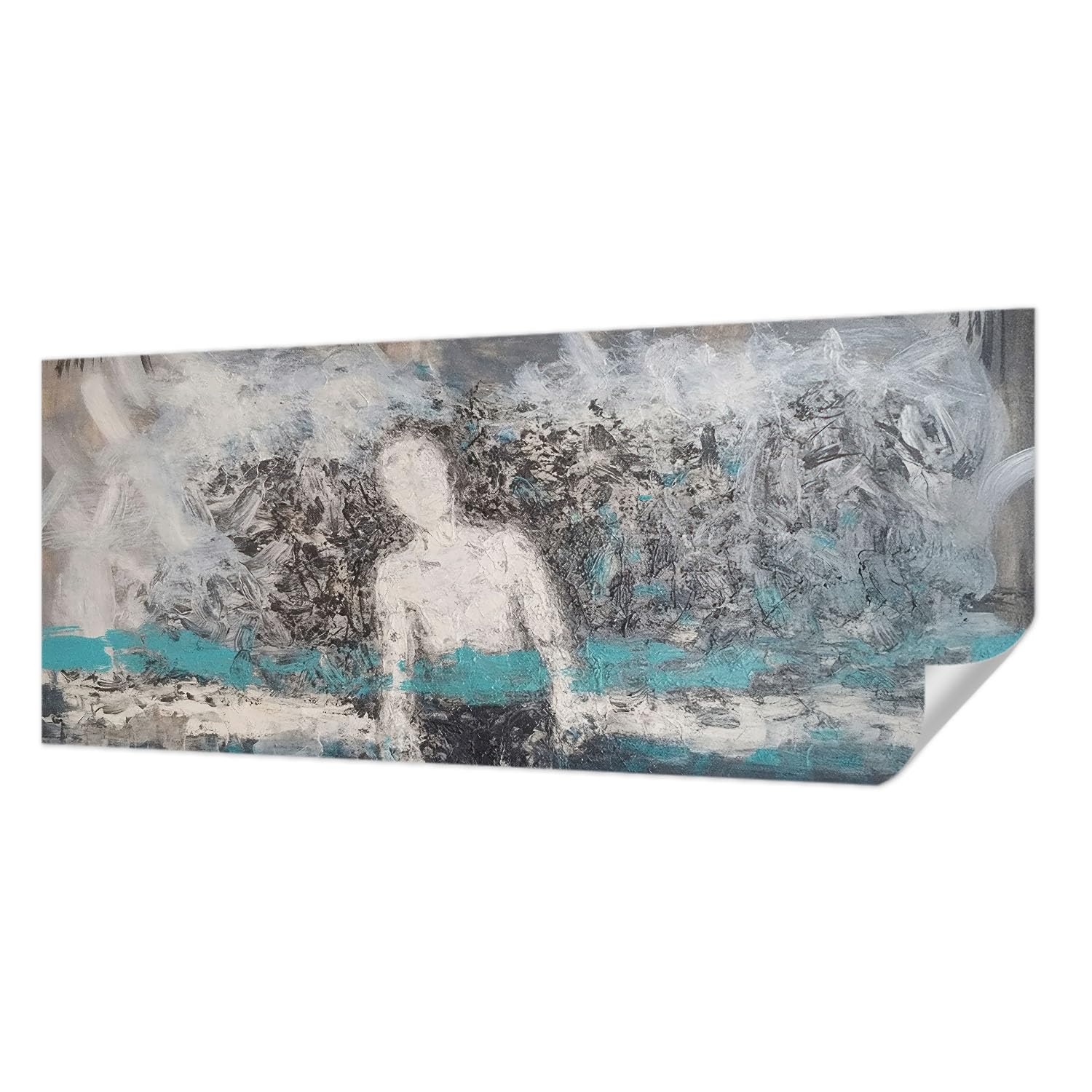 Papier peint adhésif résistant aux taches 250x104 cm panoramique