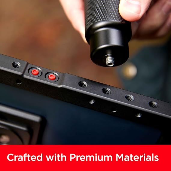 BEASTGRIP x SanDisk Beastcage iPhone 15 Pro Max Creator Kit - Includes iPhone 15 Pro Max Cage, Handle, and SSD Mount - Video Rig for Filming