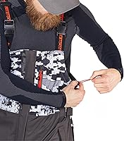 Vista 5 de NORFIN Pro Dry 3 - Babero impermeable aislado y transpirable, resistente al viento