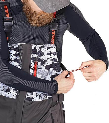 Miniatura 5 de Norfin Pro Dry 3 - Pantalones de pesca, impermeables, aislados y transpirables, resistentes al viento