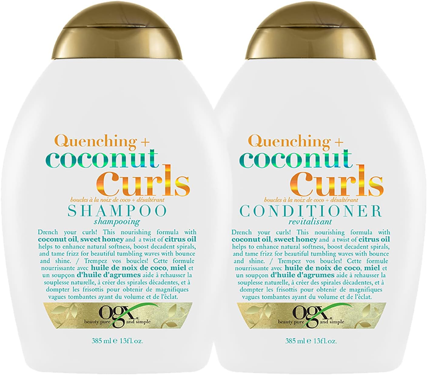 Quenching + Coconut Curls Curl-Defining Shampoo & Conditioner