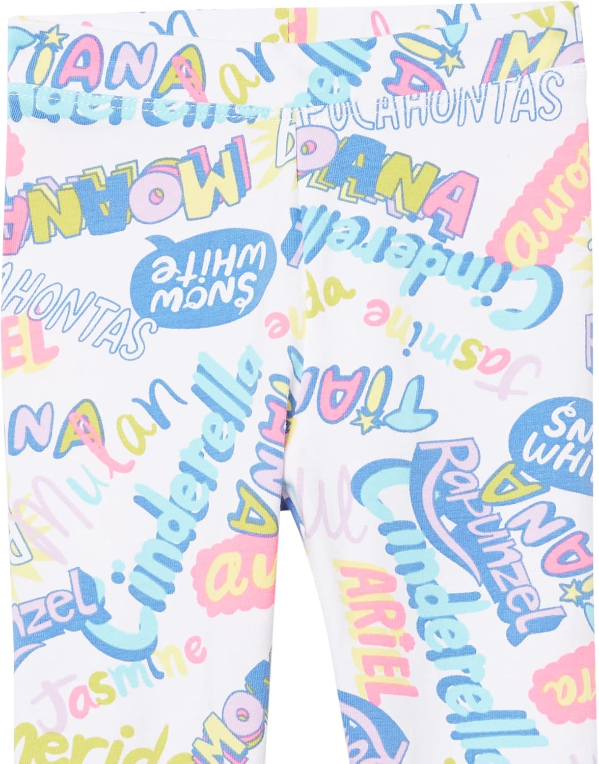 Amazon Essentials Disney | Marvel | Star Wars | Frozen | Princess Girls and Toddlers' Leggings, Multipacks - Image 2