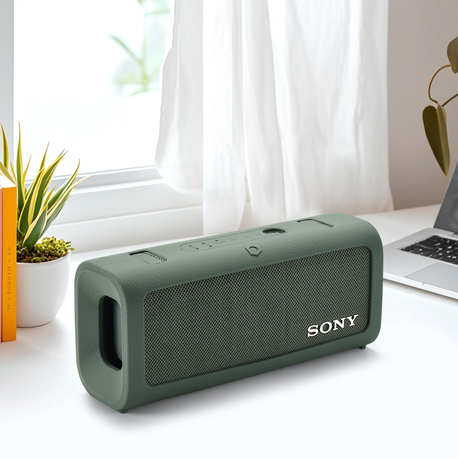Silicona Funda Protectora para Sony ULT Field 3 Altavoz (Verde)