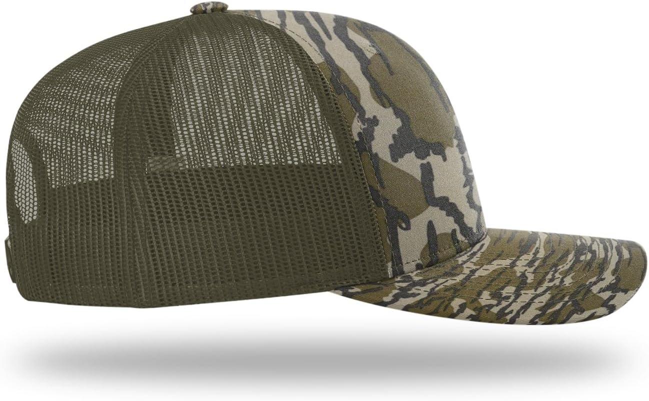 Richardson 112 Trucker Hat - Premium Adjustable Snapback Hat - Structured Six Panel Richardson Blank Caps - Image 4