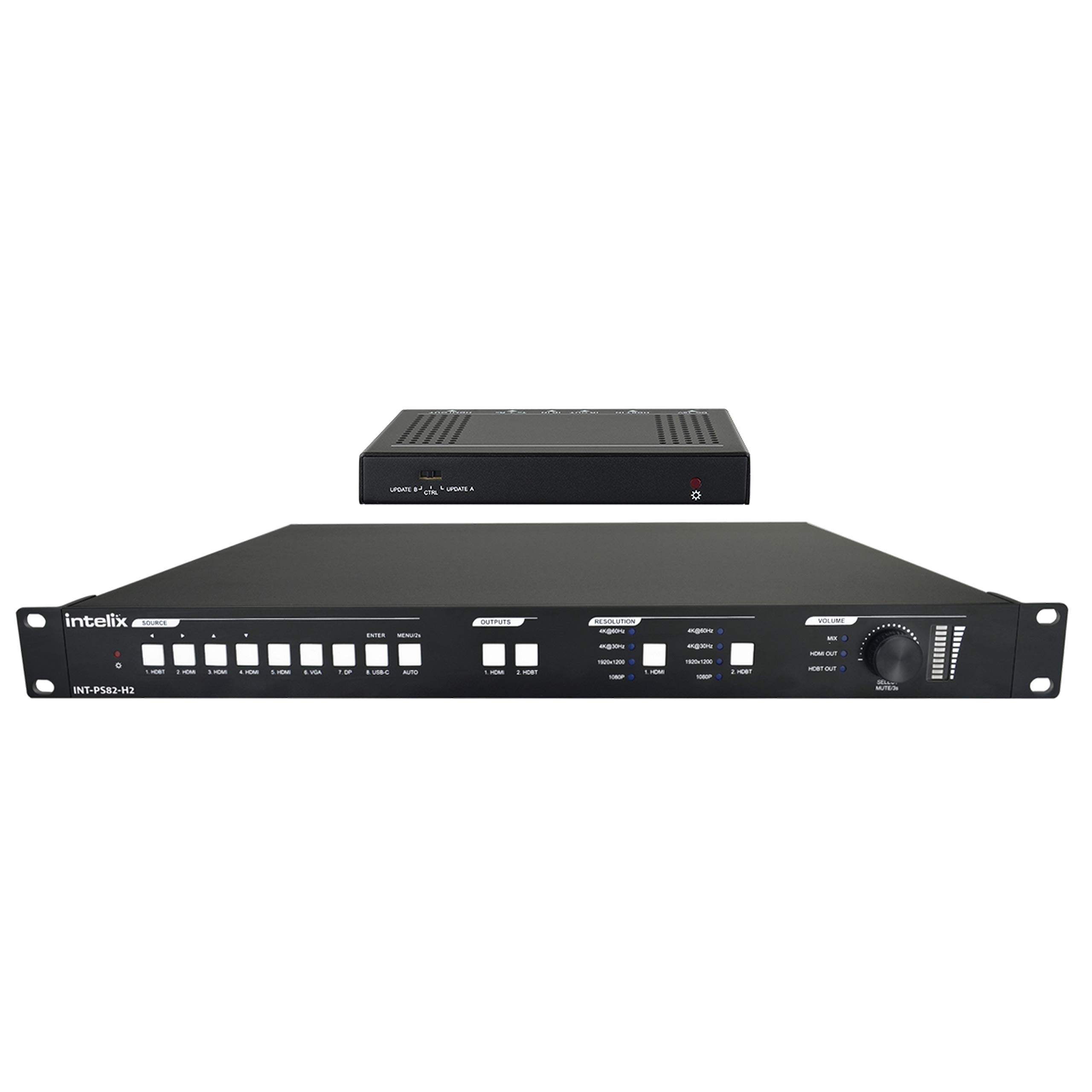 Intelix INT-PS82-H2 8 x 2 Multi-Format Presentation Matrix Switcher Kit