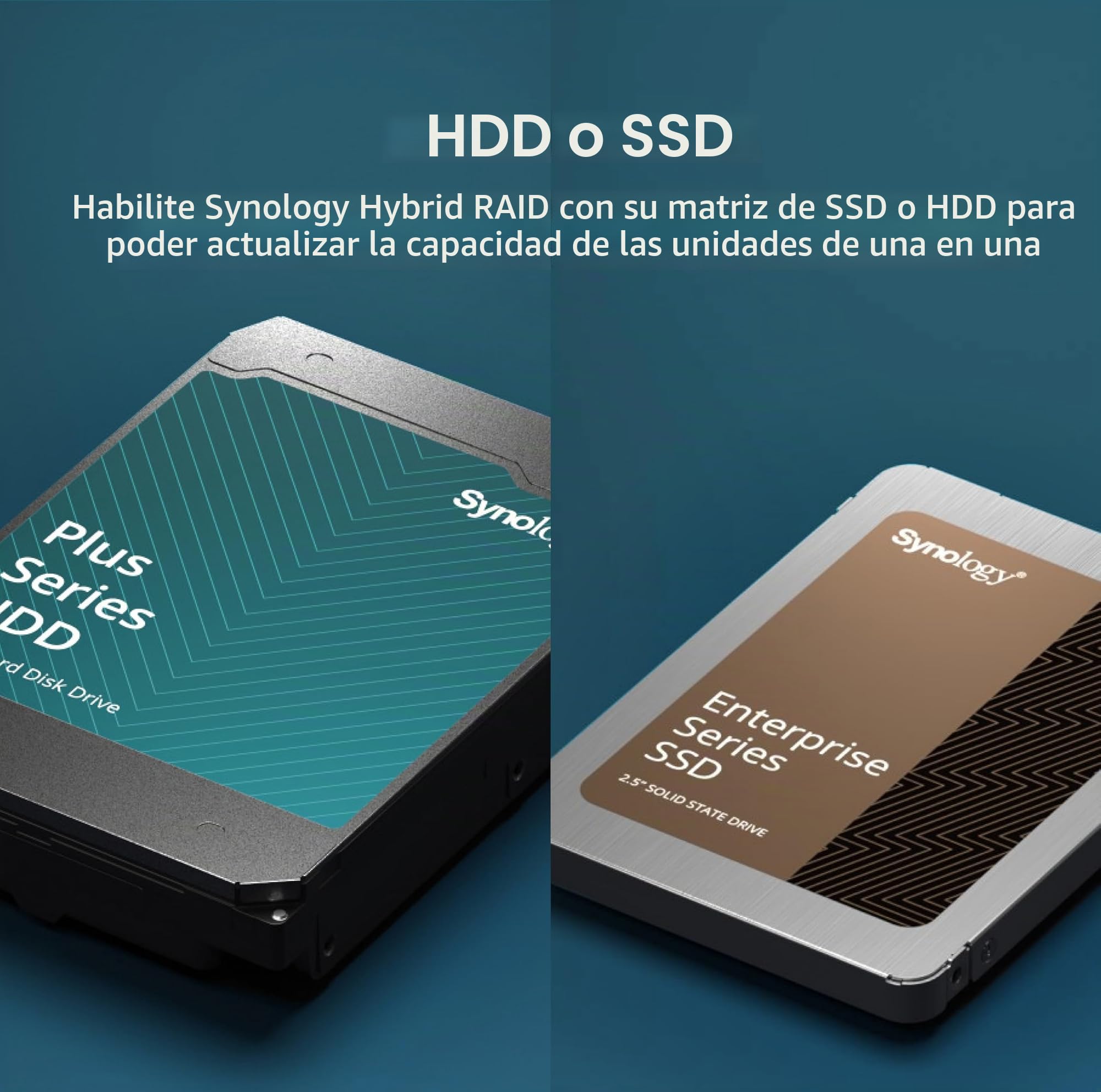Synology DiskStation DS225+ de 2 bahías (sin Disco)