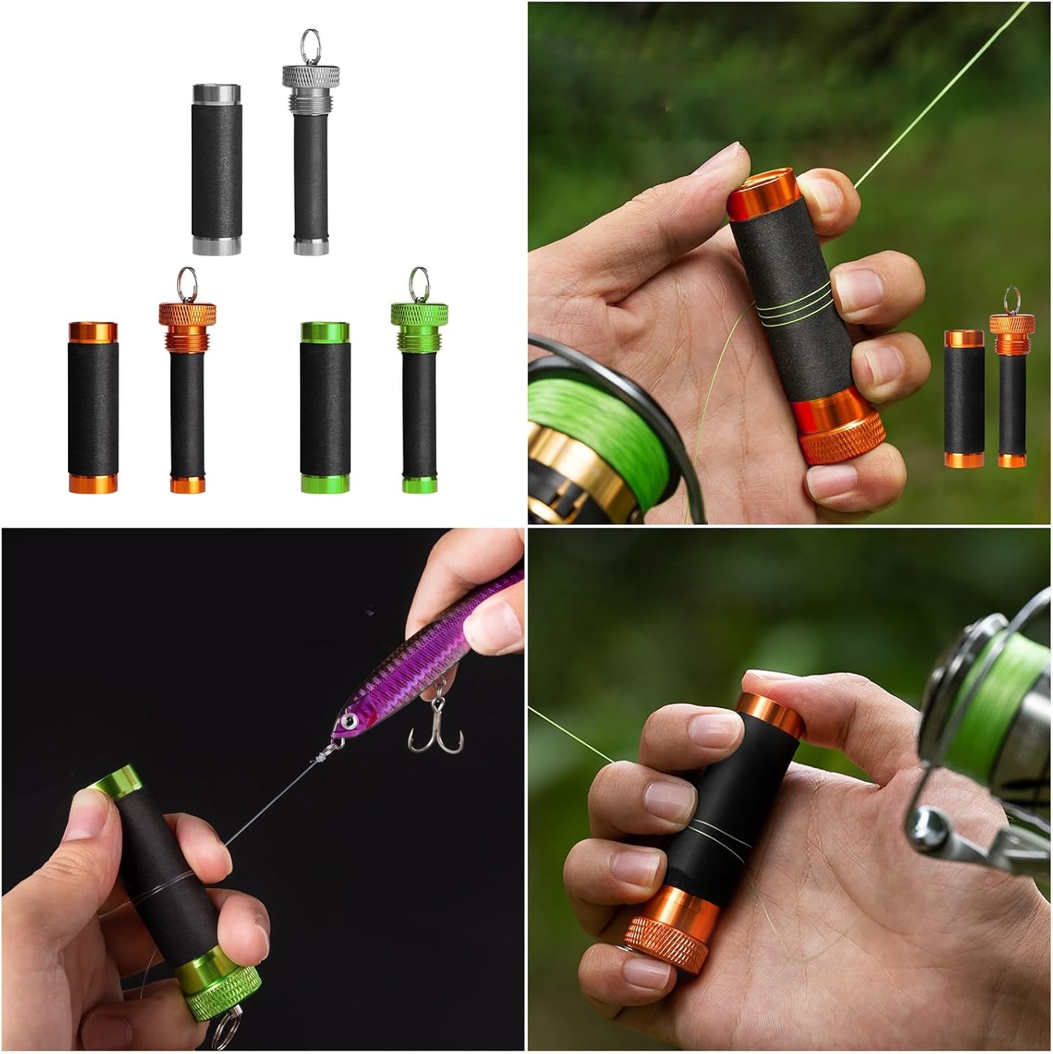 Aluminum Knot Assist Tool Fishing Knot Puller Drag Tool Line Dragger Tightener for Enthusiasts Tying Tools