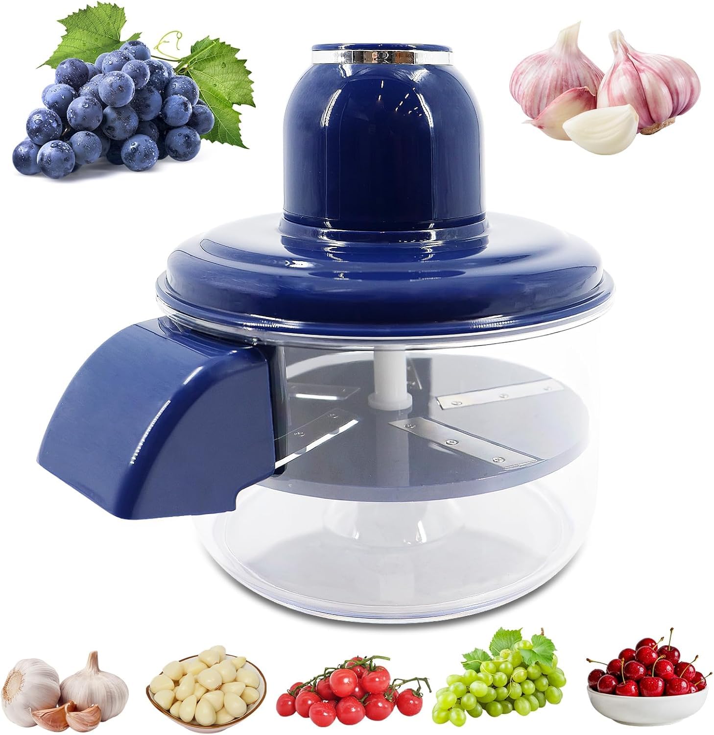 Photo 1 of Automatic Garlic & Small Fruit Peeler - Rechargeable Electric Grapes Peeling Machine for Home, Commercial Kitchen