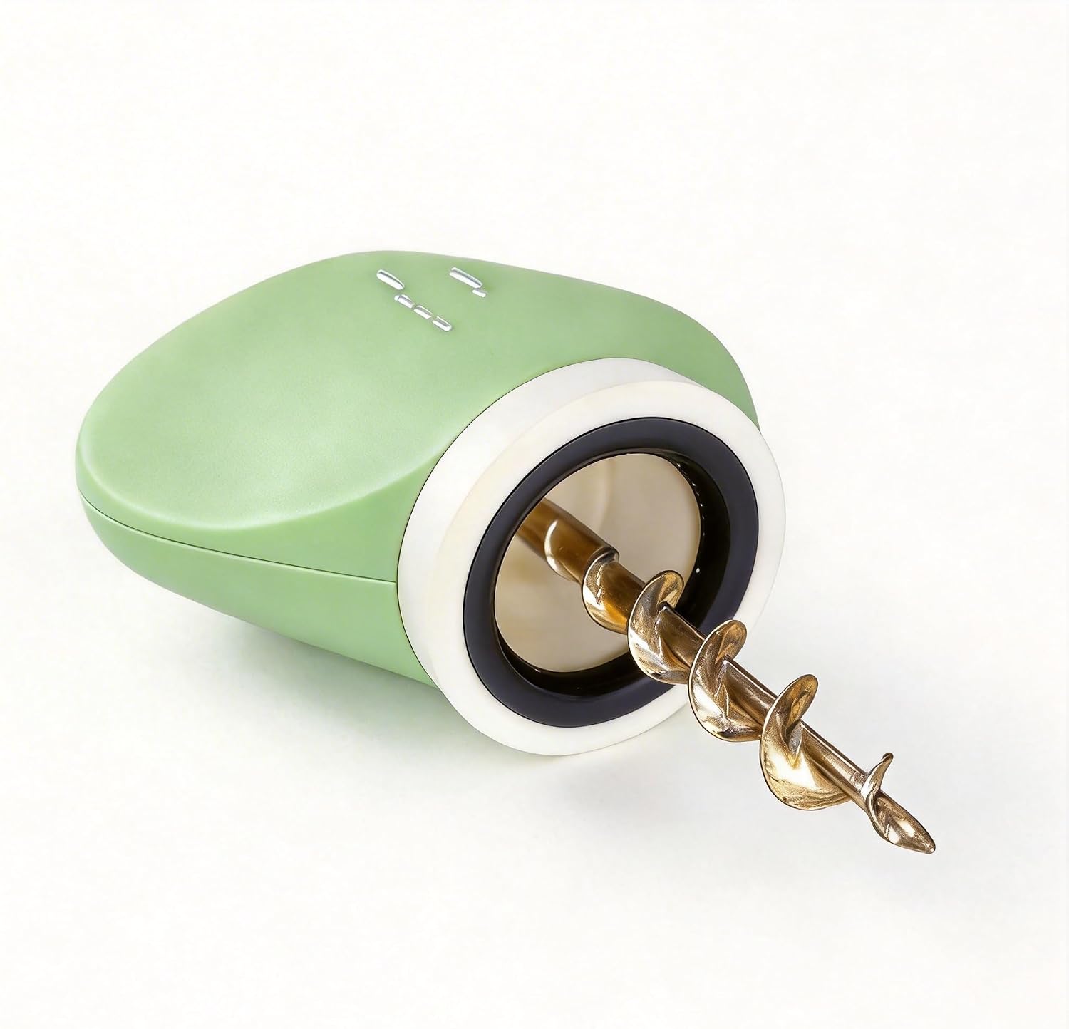 Manual Wine Opener with Foil Cutter Corkscrew Set for Effortless Wine Bottle Opening, Ergonomic Handle, Durable Stainless Steel, Kitchen, Bar & Wine Enthusiasts cork screw Waiters Corkscrew (GREEN)