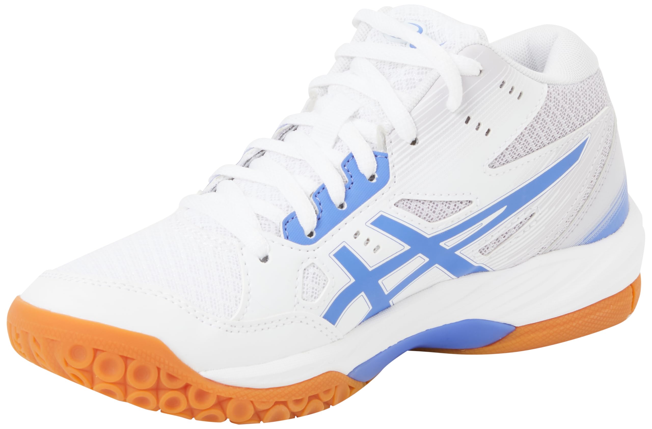 Asics Upcourt 5 Zapatillas de Voleibol Mujer Blanco Plata Pura 41.5 EU