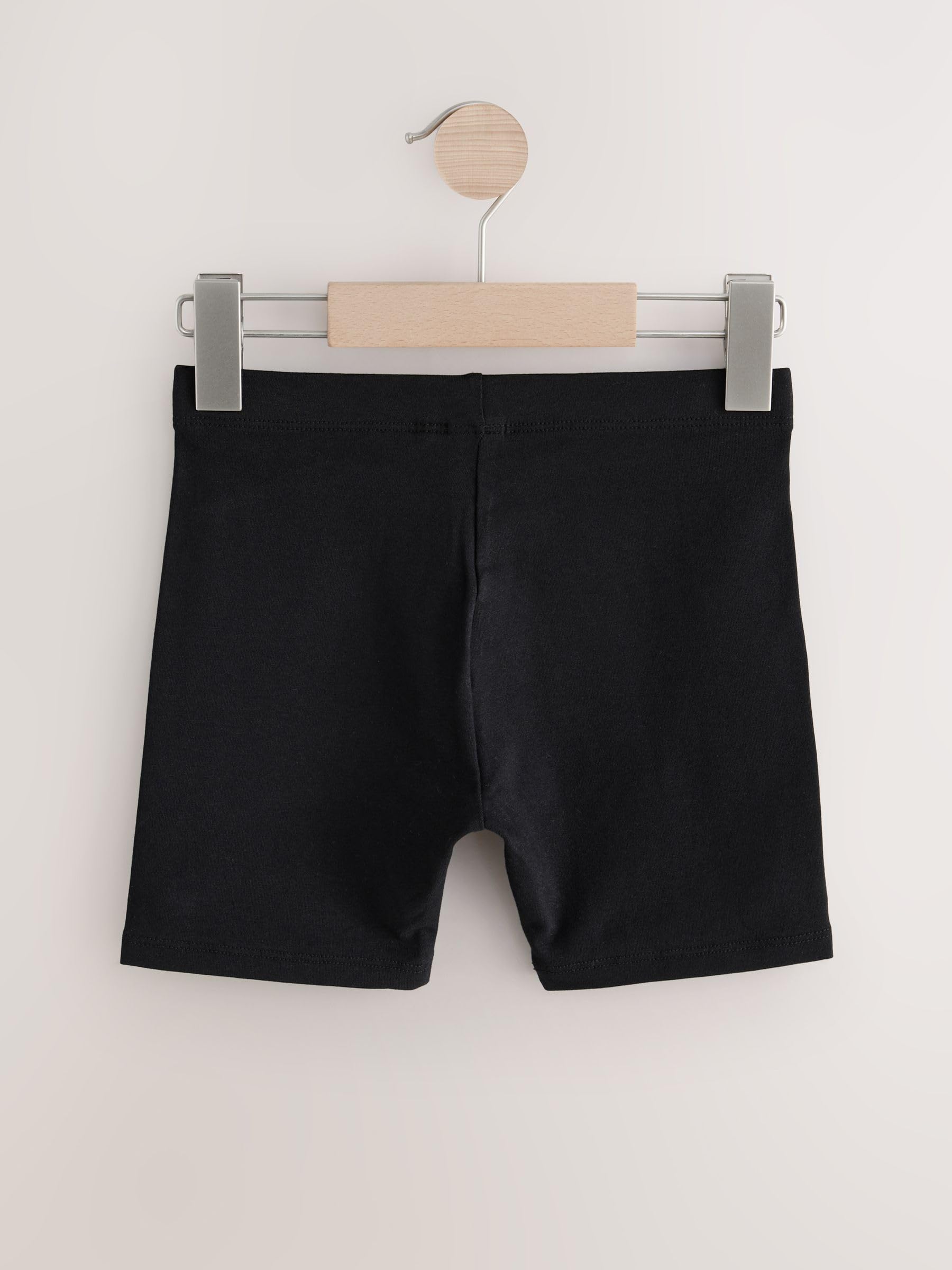 NEXT Mädchen Radlershorts mit viel Stretch, 7er-Pack Schwarz 168
