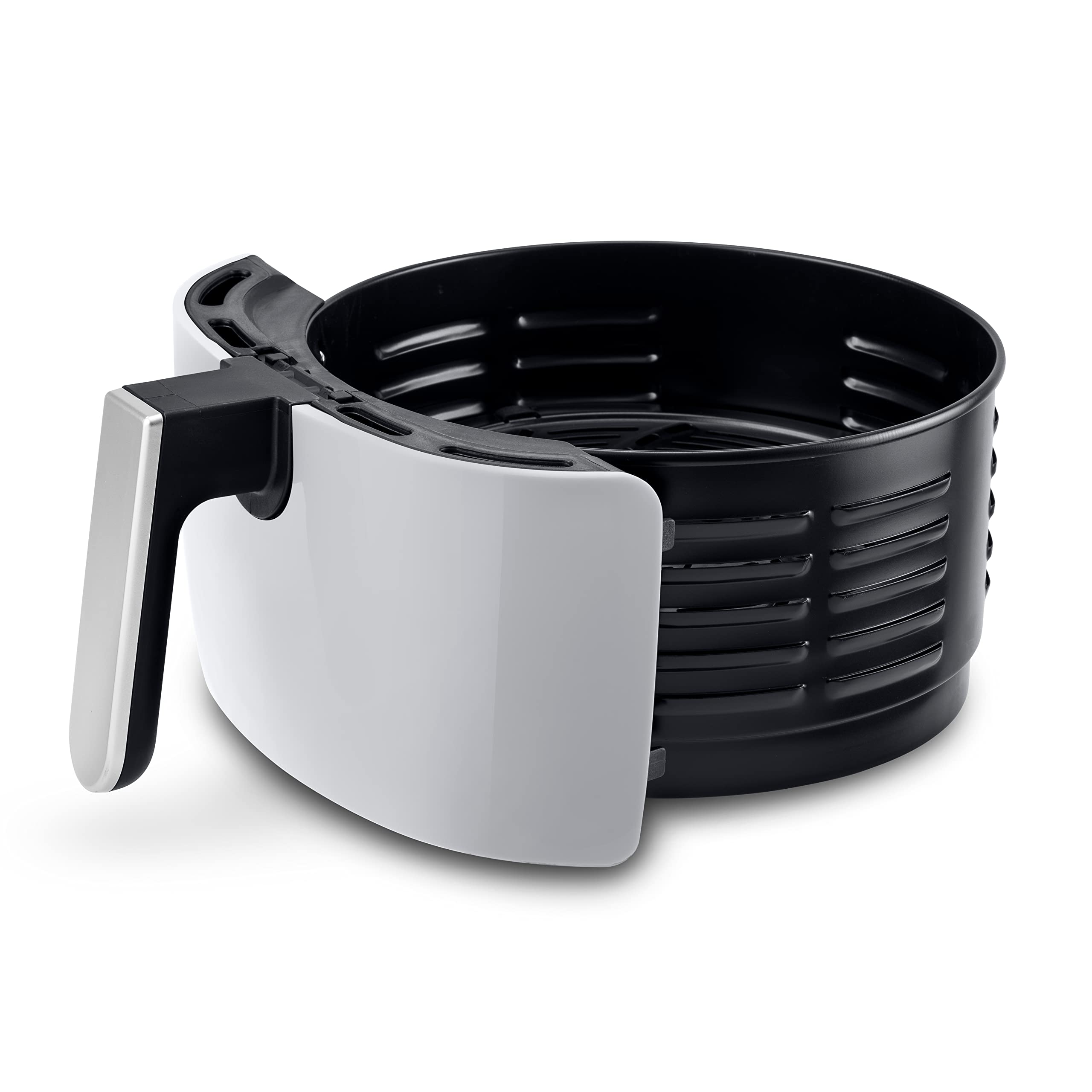 Ufesa AF5100 White Phantom Friteuse Heißluftfritteuse Weiß mit WLAN, 5 L, Digitale Touch-Steuerung, 8 Programme, 1500 W, APP mit Rezept, Temperatur und Zeit einstellbar, Amazon-Exklusiv