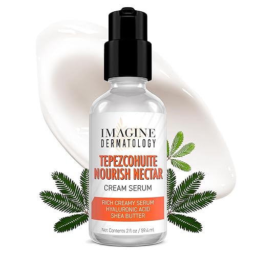 Tepezcohuite Nourish Nectar Concentrado Ácido Hialurónico Manteca de Karité Crema de Suero Hidratante Extracto de corteza de Mimosa Tenuiflora