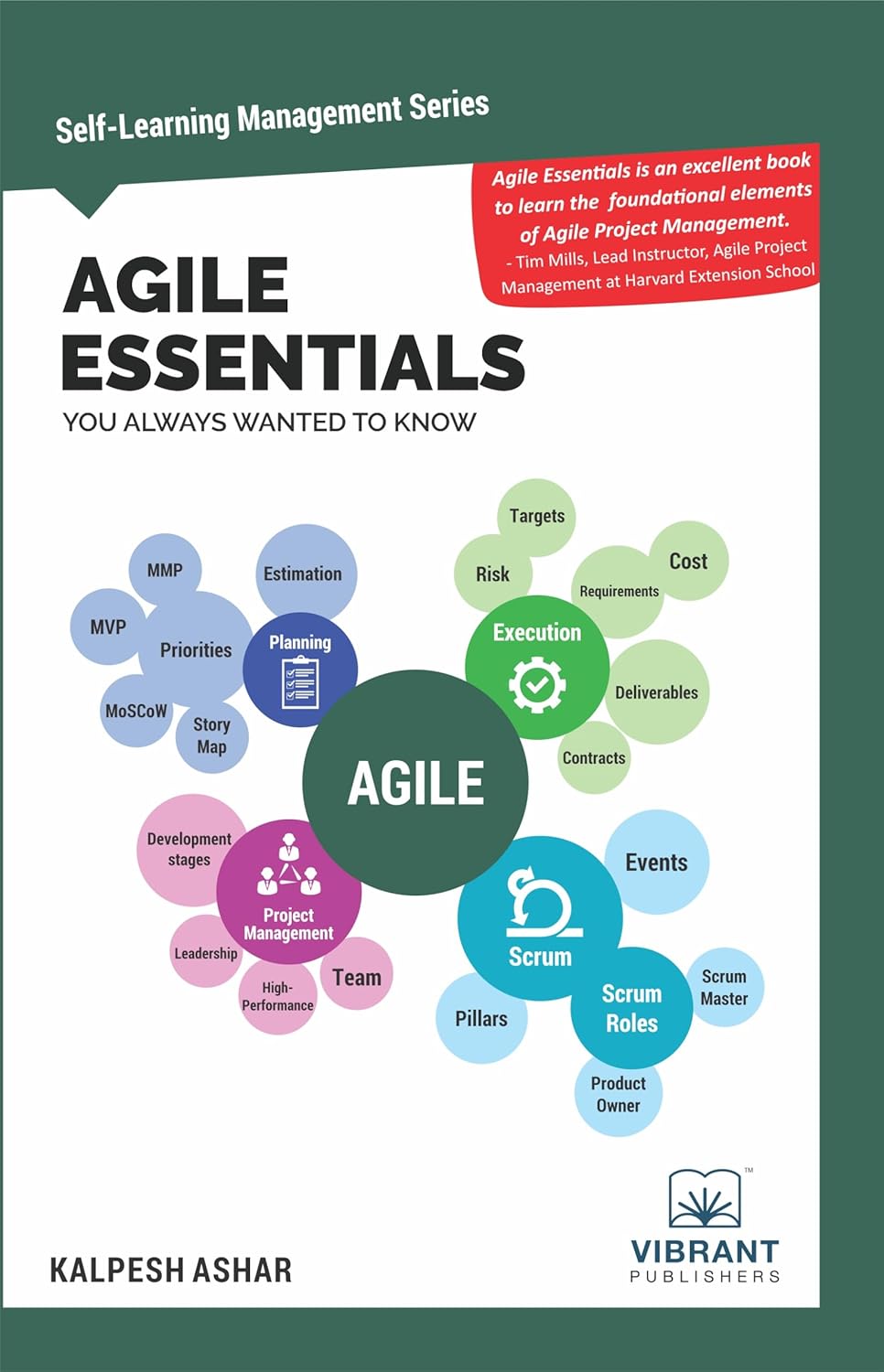 Agile Essentials Book: Beginner's Guide to Scrum, Agile Planning, Execution & Project Management | Vibrant Publishers
