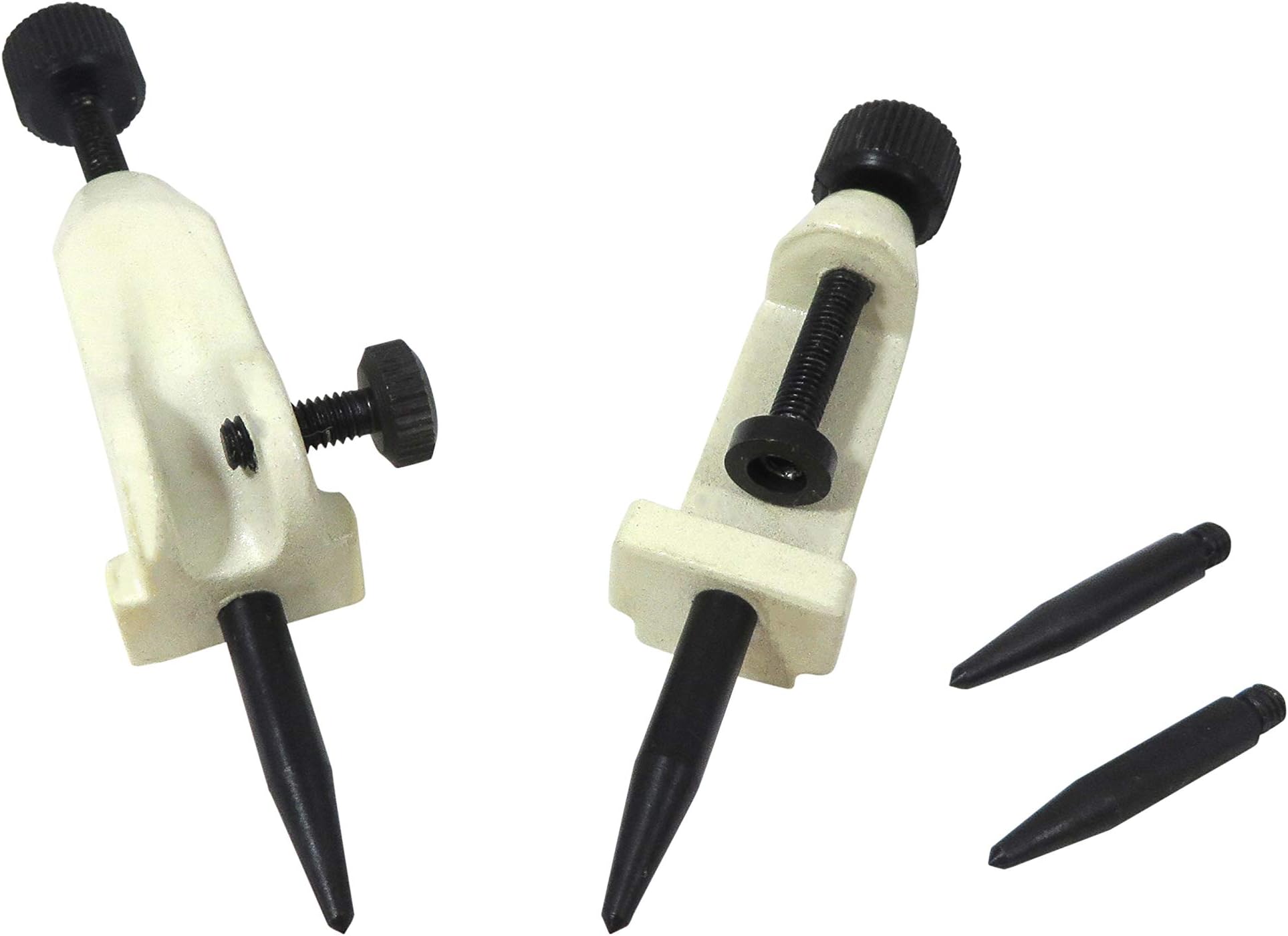 Taytools 468303 Compact Adjustable Trammel Head Set Beam Compass, Pencil Holders, Hardened Points
