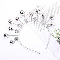 Vista 115 de HEIDKRUEGER Diademas para el día de San Valentín con diamantes de imitación con purpurina y corazón para el cabello, accesorios para el día de San