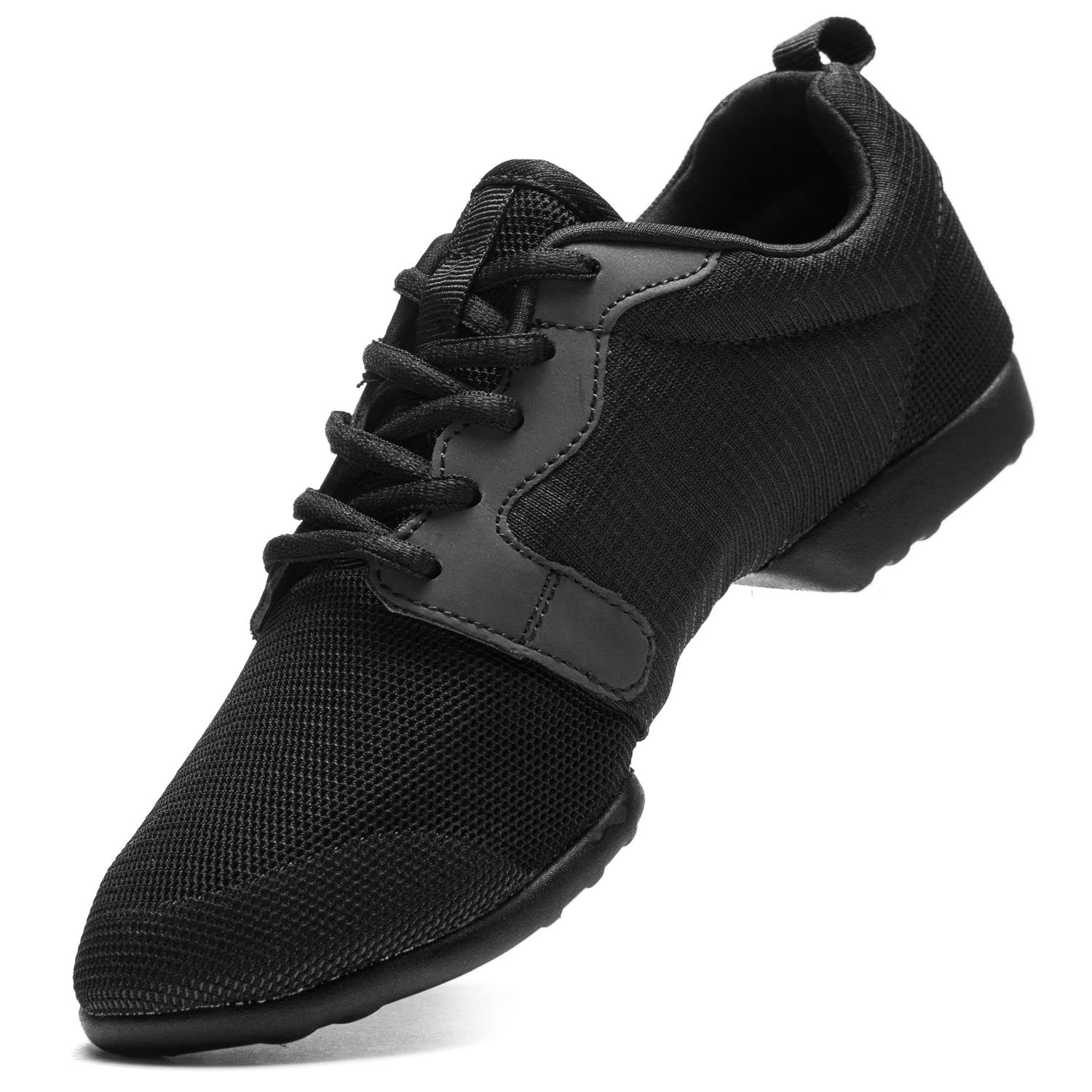 Rumpf Mojo 1510 Tanzsneaker Tanzschuhe Hip Lindy Hop Gymnastik Trainings Hallen Aerobic Schuhe schwarz