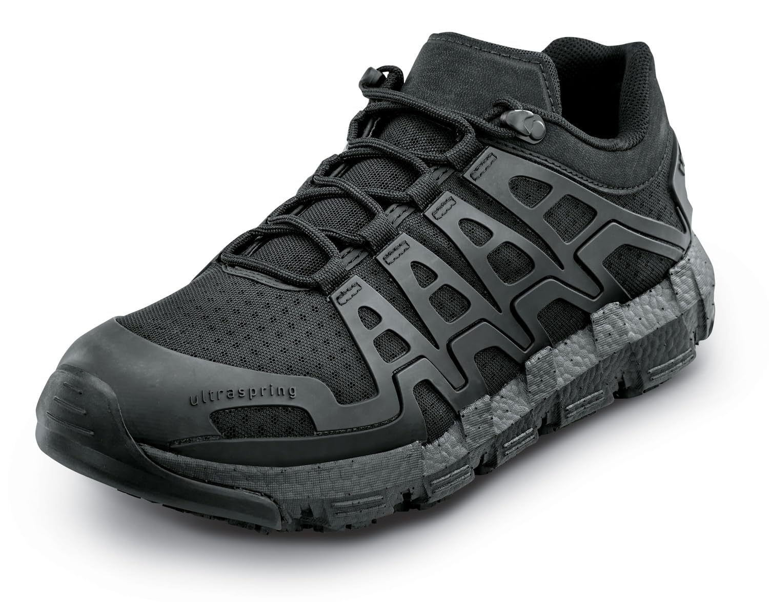 WOLVERINE Rev Vent UltraSpring, MaxTrax - Zapatos de trabajo atléticos para hombre, antideslizantes, puntera suave, EH,