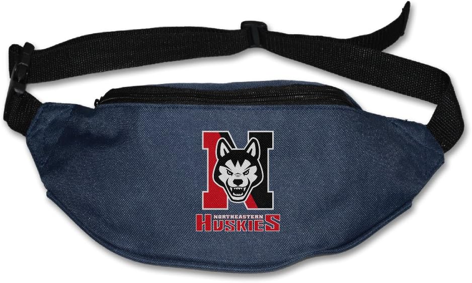 Cayonom Mens&Womens Northeastern University Waist Bag Pack For Sports Travel Running Hiking I Phone