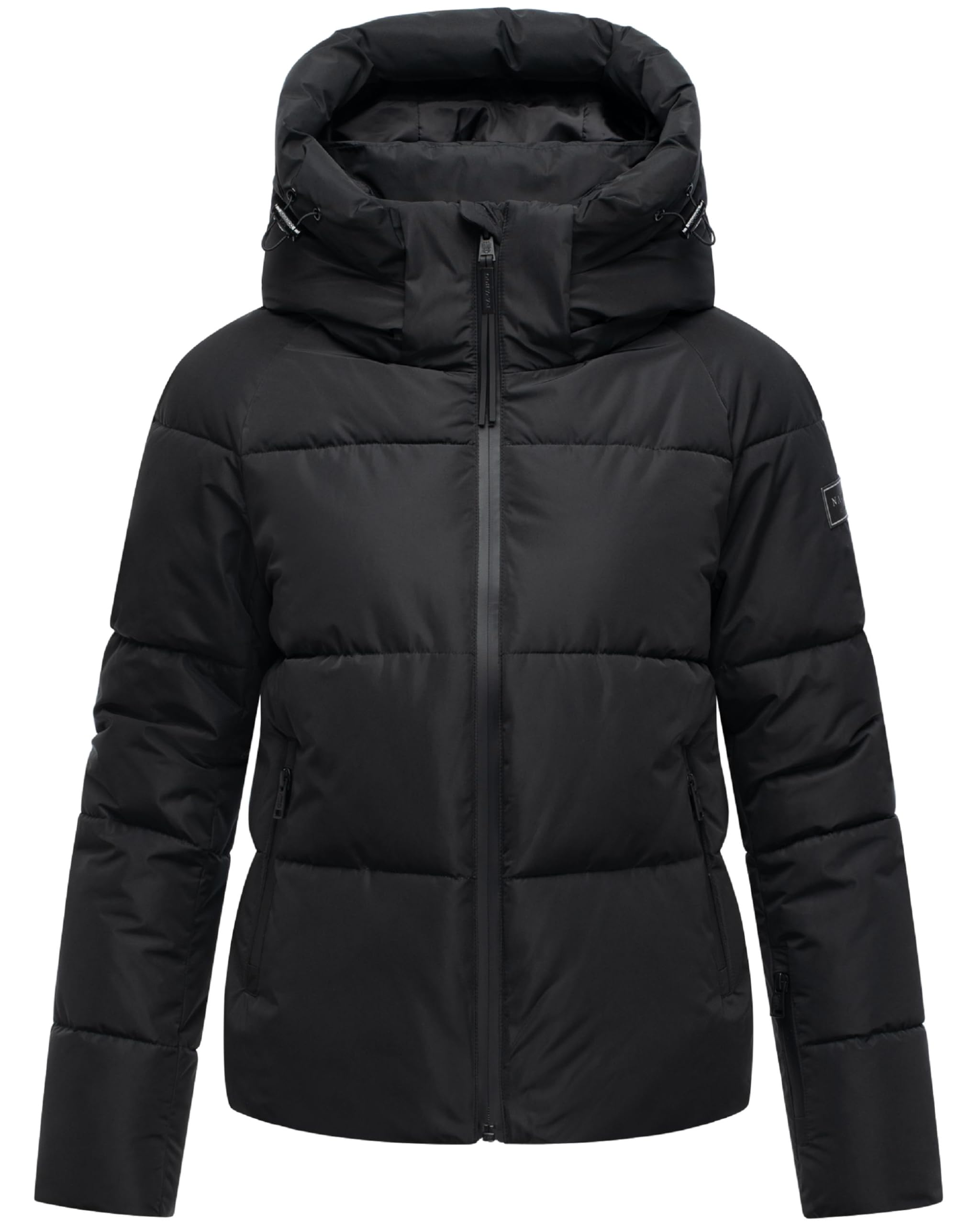 Navahoo Damen Winterjacke warme Steppjacke mit abnehmbarer Kapuze Frostherz XIV XS-XXL