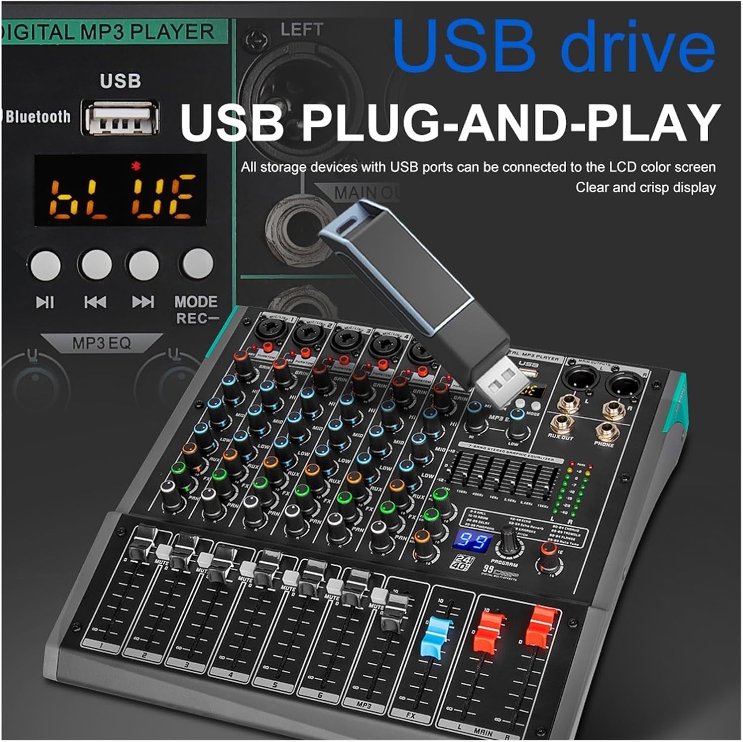 ALTO Professional ZEPHYR ZMX862 コンパクトミキサー 6チャンネル