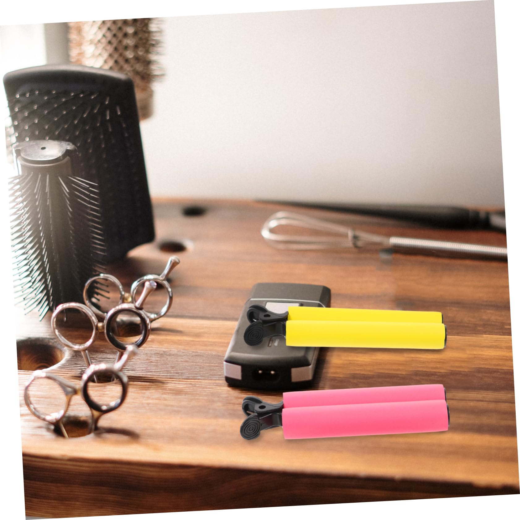 TOVINANNA Hair Perm Rod Insulation Pad 12pcs Hairdressing Perm Rods Heat Isolation Technology Styling Rollers Salon Tools