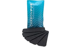 Activated Charcoal Ceiling Fan Filter, 5-Pack for Fresher, Cleaner Air