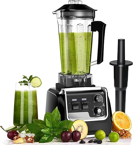 Licuadoras profesionales para cocina, licuadora de batidos de gran capacidad de 2 L, licuadora de encimera doméstica y comercial de alta potencia de