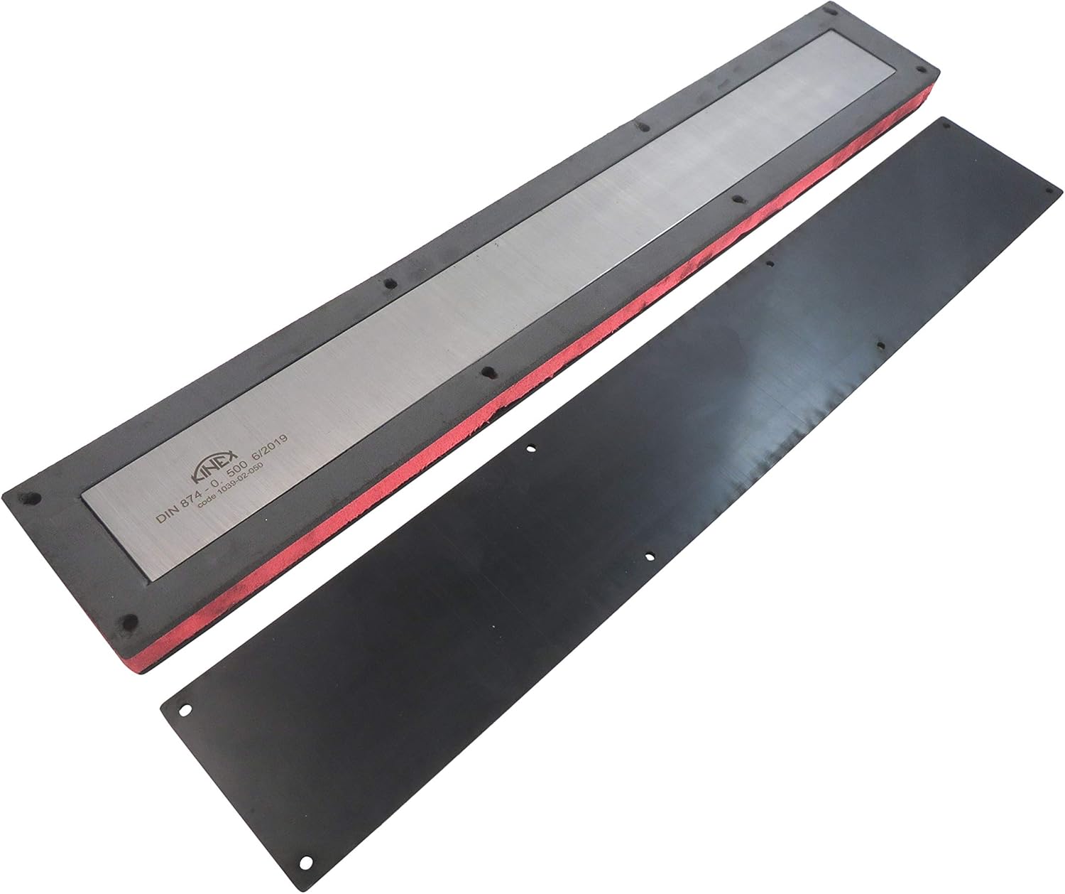 Kinex 1039-02-75 Inspection Machinist Straight Edge 750 mm / 29 Inch Stress Relieved Spring Steel DIN 874/0 Straight w/in 0.00037” Over Full Length