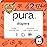 Pura Hypoallergenic Diapers Size 2 (7-13 lbs) Monthly Pack, Totally Chlorine Free, Wetness Indicator, Suitable for Sensitive Skin, Soft Organic Cotton Comfort, Overnight, 6 Packs of 29 (174 Diapers)